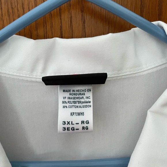 Red Kap 3X lab coat. Worn one time. EUC. 2 front side pockets. 1 chest pocket - Picture 4 of 4